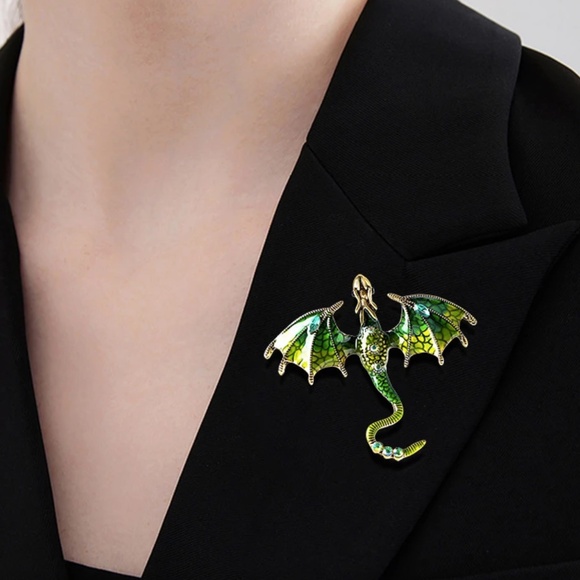 Dragon Brooch 🐉 BNIP - Picture 3 of 4